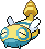 Sprite Animado Dunsparce Blanco Negro