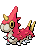 Sprite Animado Wurmple Blanco Negro
