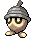 Sprite Animado Seedot Blanco Negro
