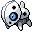 Sprite Animado Aron Blanco Negro