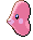 Sprite Animado Luvdisc Blanco Negro