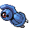 Sprite Animado Beldum Blanco Negro