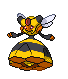 Sprite Animado Vespiquen Blanco Negro