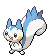 Sprite Animado Pachirisu Blanco Negro