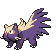 Sprite Animado Stunky Blanco Negro