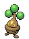 Sprite Animado Bonsly Blanco Negro