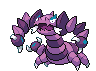 Sprite Animado Drapion Blanco Negro