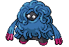 Sprite Animado Tangrowth Blanco Negro