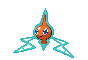 Sprite Animado Rotom Blanco Negro