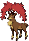 Sprite Animado Sawsbuck Blanco Negro
