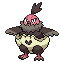 Sprite Animado Vullaby Blanco Negro
