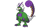 Sprite Animado Tornadus Blanco Negro