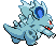 Sprite Animado Nidorina Blanco Negro