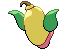 Sprite Animado Weepinbell Blanco Negro