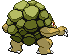 Sprite Animado Golem Blanco Negro