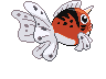 Sprite Animado Seaking Blanco Negro