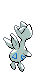 Sprite Animado Togetic Blanco Negro
