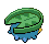 Sprite Animado Lotad Blanco Negro