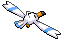 Sprite Animado Wingull Blanco Negro