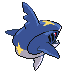 Sprite Animado Sharpedo Blanco Negro