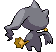 Sprite Animado Banette Blanco Negro