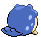 Sprite Animado Spheal Blanco Negro