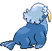 Sprite Animado Walrein Blanco Negro