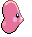 Sprite Animado Luvdisc Blanco Negro