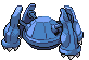 Sprite Animado Metagross Blanco Negro