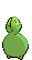Sprite Animado Budew Blanco Negro