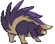 Sprite Animado Skuntank Blanco Negro