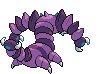 Sprite Animado Drapion Blanco Negro