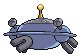 Sprite Animado Magnezone Blanco Negro