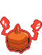 Sprite Animado Rotom Blanco Negro