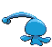Sprite Animado Manaphy Blanco Negro