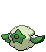 Sprite Animado Cottonee Blanco Negro