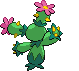 Sprite Animado Maractus Blanco Negro