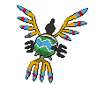 Sprite Animado Sigilyph Blanco Negro
