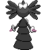Sprite Animado Gothitelle Blanco Negro