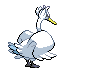 Sprite Animado Swanna Blanco Negro