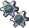 Sprite Animado Klink Blanco Negro