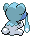 Sprite Animado Cubchoo Blanco Negro