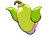 Sprite Animado Weepinbell Blanco Negro