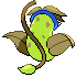 Sprite Animado Victreebel Blanco Negro