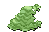 Sprite Animado Grimer Blanco Negro