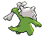 Sprite Animado Marowak Blanco Negro
