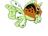 Sprite Animado Seaking Blanco Negro
