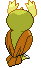 Sprite Animado Noctowl Blanco Negro