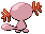Sprite Animado Wooper Blanco Negro