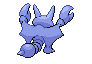 Sprite Animado Gligar Blanco Negro
